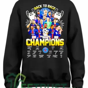 Paris Saint-Germain Back-to-Back UEFA Champions League 2025-2026 Champions Sweatshirt