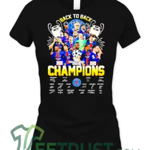 Paris Saint-Germain Back-to-Back UEFA Champions League 2025-2026 Champions Women Shirt