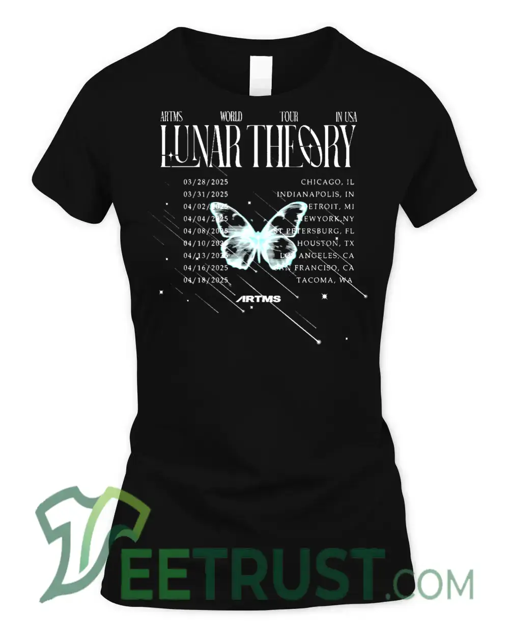 Artms World Tour Lunar Theory 2025 Shirt Artms World Tour Lunar Theory 2025 Shirt